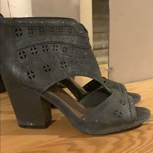 Maurices open toe booties